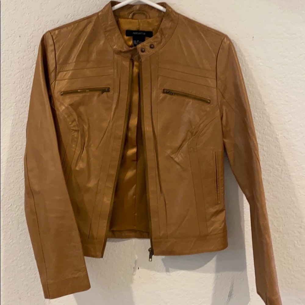 Faux Leather Jacket